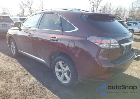 2013 Lexus Rx 350 z USA, uszkodzony, nr VIN 2T2BK1BA5DC158050